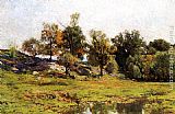 Hugh Bolton Jones Famous Paintings - Summer Landscape